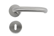 Deurbeugels en scharnieren  - Home>it Deurklink 19mm U-handvat-RVS - 13241