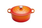Potten - Le Creuset Signature Casserole round 22 cm orange - 0024147260684