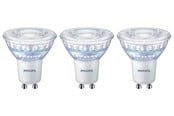 Armaturen & Lampen - Philips LED spot Spot 2.6W/922-927 (35W) 36° WarmGlow Dimmable 3-pack GU10 - 929002065556