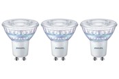 Armaturen & Lampen - Philips LED spot Spot 3,8W/922-927 (50W) 36° WarmGlow dimbaar 3-pack GU10 - 929002065756