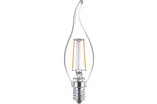 Armaturen & Lampen - Philips LED spot Classic Candle 2W/827 (25W) Clear E14 - 929001238455