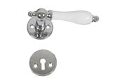 Deurbeugels en scharnieren - Home>it Shiny door handle – Wit grip - 13388
