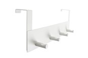 Deurbeugels en scharnieren - Home>it Coat rack for door - 4 pegs - Matt white - 13568