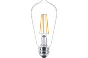Armaturen & Lampen - Philips LED spot Classic Edison 7W/827 (60W) Clear E27 - 929001387655