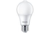 Armaturen & Lampen - Philips LED spot Standard Sensor 8W/827 (60W) Frosted E27 - 929002058731