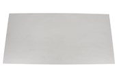 Keuken accessoires - Home>it Kitchen splash plate rectangular 800 x 400mm - Roestvrij ste - 13906