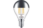 Armaturen & Lampen - Philips LED spot Classic Krone 4W/827 (35W) Silver E14 - 929001395155