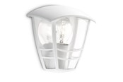Lampen - Philips Creek wall lantern white 1x60W 230V - 915002790402