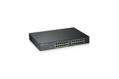 Switch - ZyXEL GS1900-24EP 24-port GbE Smart Managed PoE Schakelaar - GS1900-24EP-EU0101F