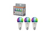 Smart Home - Osram SMART + frosted standard 9W/RGBW (60W) frosted E27 3-pack - 4099854529801