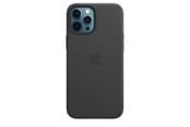 Mobiel - Covers & Cases - Apple iPhone 12 Pro Max Leather Case with MagSafe - Black - MHKM3ZM/A