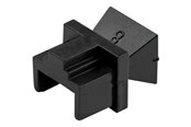 Accessoires - StarTech.com 100 Pack RJ45 Dust Covers - Reusable RJ45 Blanking Plug/ Dust Cap - Ethernet/LAN Port Protector/ Blocker - Snap In RJ45 Female Jack Beschermhoes for Hubs Switches Routers - dust Cover - RJ45COVER