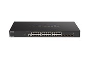 Switch - D-Link DXS-1210-28T 24 X 10G Base-T POORTEN + 4 X 10G/25G SFP28 - DXS-1210-28T