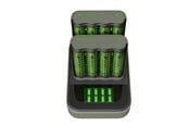 Batterij - GP ReCyko 2x Speed-oplader M451 (USB) med ladestat - 202243