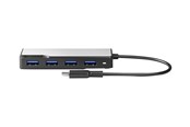 USB hub - ALOGIC USB-C Fusion SWIFT 4-in-1 Hub: USB-C Fusion SWIFT 4-in-1-hub USB hub - 4 - USB 3.0 - Grijs - UCFUUA-SGR