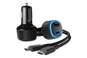 Mobiel - Adapters & Opladers - ALOGIC Snelle 2-poorts USB-A + USB-C autolader 12W + 45W - CRCA57