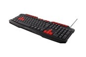 Toetsenbord - Deltaco GAMING - Gaming toetsenbord - Engels (VK) - Zwart - GAM-024UK