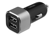Mobiel - Adapters & Opladers - Deltaco USB car charger 2x USB-A 2.4 A total 17 - USB-CAR126