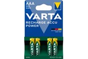 Batterij - VARTA battery - 4 x AAA - NiMH - 56743101404