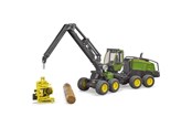 Speelgoedauto - Bruder John Deere Harvester 1270 G with trunk - 02135
