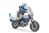 Speelgoedauto - Bruder bworld Ducati Scrambler FT politiemotor speelgoed - 62731