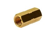 Oliebranders en accessoires - Ev Metalværk Ev non return valve female/female 14 - 1020 103B 1/4X1/4