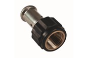 Alu pex systemen - Henco straight female iron AV / multimedia paneel 50 mm x 112 - 18PK-5008-N