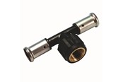 Alu pex systemen - Henco t-female iron centre 63 x 2 x 63 mm - 13PK-631063-N