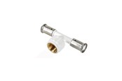 Alu pex systemen - Henco t-female iron centre 20 x 12 x 20 white cw602 - 13PKW-200420-N
