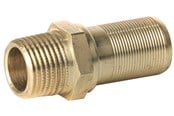 PEX-systemen - Henco straight nipple male Messing 20mmx1/2 - 17SKS-2004
