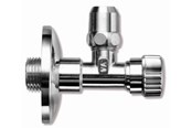 Fittingen - Megatherm Unite afsluiter 12 x 12 met een rozet van 77 mm, lange versie - 744388904