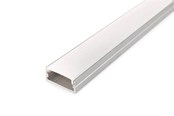 Lampen - DEVELTRON Alu profil 12 with opal cover - 2.5 m - LM27112