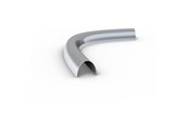 Trays, railkoker en bevestigingen - PM Flex Cable cover bend 16mm - 0666910