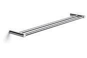 Badkamer accessoires - Pressalit towel rail 120x600 mm double Gepolijst - Q10550