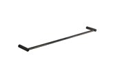 Badkamer accessoires - Pressalit towel rail single Zwart chroom - Q50500