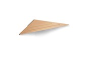 Badkamer accessoires - Unidrain reframe corner shelf in Messing - 7212