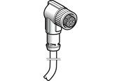 Kabels - diversen - TELEMECANIQUE SENSORS Sensor cable pur m12 4-pin female angled 20 meters - XZCP1241L20