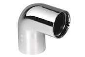 Reserveonderdelen en montageaccessoires - Purus angle 90° 32 mm Chroom pp/tpe - 752014-033
