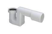 Reserveonderdelen en montageaccessoires - Viega Water trap 1 1/2" x 40/50 mm plastic white - 102326