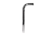 Reserveonderdelen en montageaccessoires - Purus drain pipe angled 32 x 220 x 680 mm without rosette ch - 750233-010