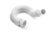 Reserveonderdelen en montageaccessoires - Purus Jafo outlet hose 114 x 32 mm Wit 440-1020 mm - 747484-110