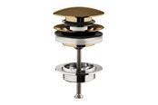 Reserveonderdelen en montageaccessoires - Grohe push-open waste set Geborsteld cool sunrise - 65807GN0