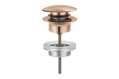 Reserveonderdelen en montageaccessoires - Grohe push-open waste set Geborsteld warm Zonsondergang - 65807DL0
