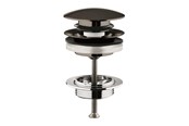 Reserveonderdelen en montageaccessoires - Grohe push-open waste set Geborsteld hard graphite - 65807AL0