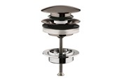 Reserveonderdelen en montageaccessoires - Grohe push-open waste set hard graphite - 65807A00
