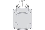 Reserveonderdelen en montageaccessoires - Børma Borma patroon 35 mm - A960567NU
