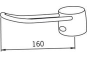 Reserveonderdelen en montageaccessoires - Oras long lever 159990 - 159990
