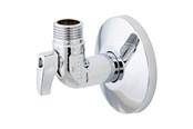 Fittingen - Broen Ballofix 1/2 angle med m Chroom - 42100000-331208