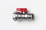 Fittingen - IMI Hydronic Ta400 1/2 chr W Rood handle - 58400715