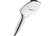 Douche- en montageaccessoires - Hansgrohe raindance select E 120 3jet hand shower chrome/whi - 26520400